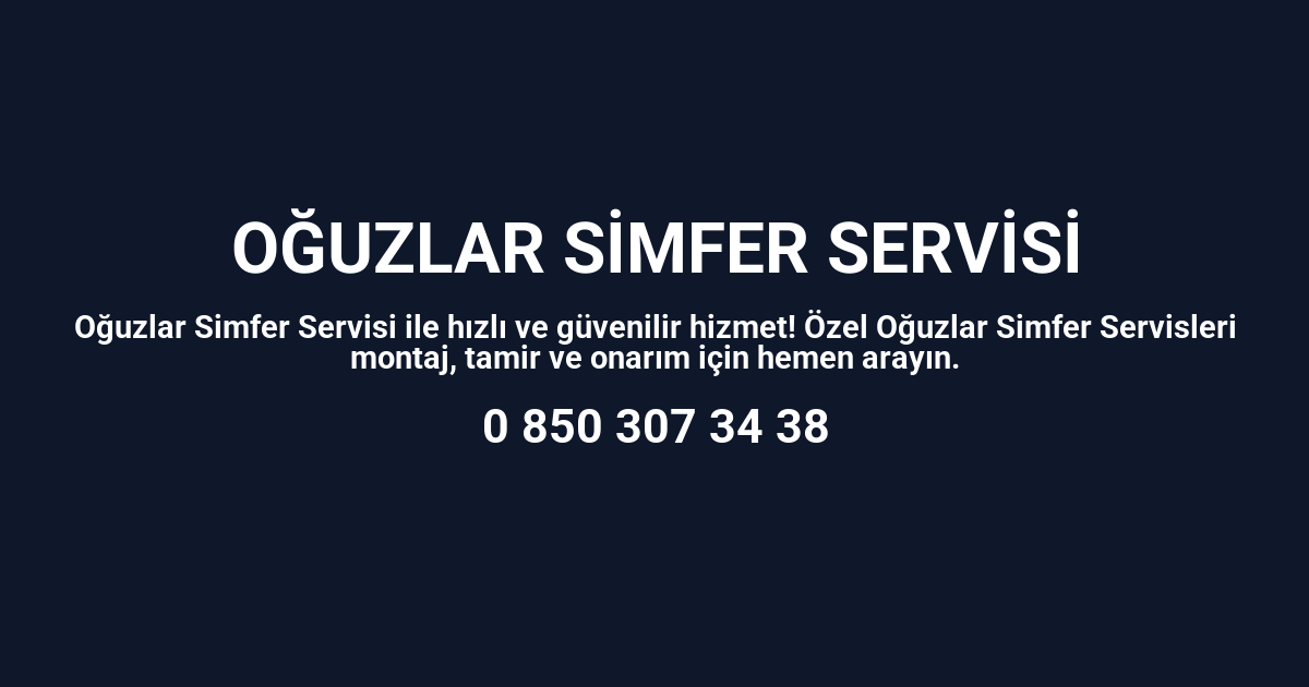 Oğuzlar Simfer Servisi